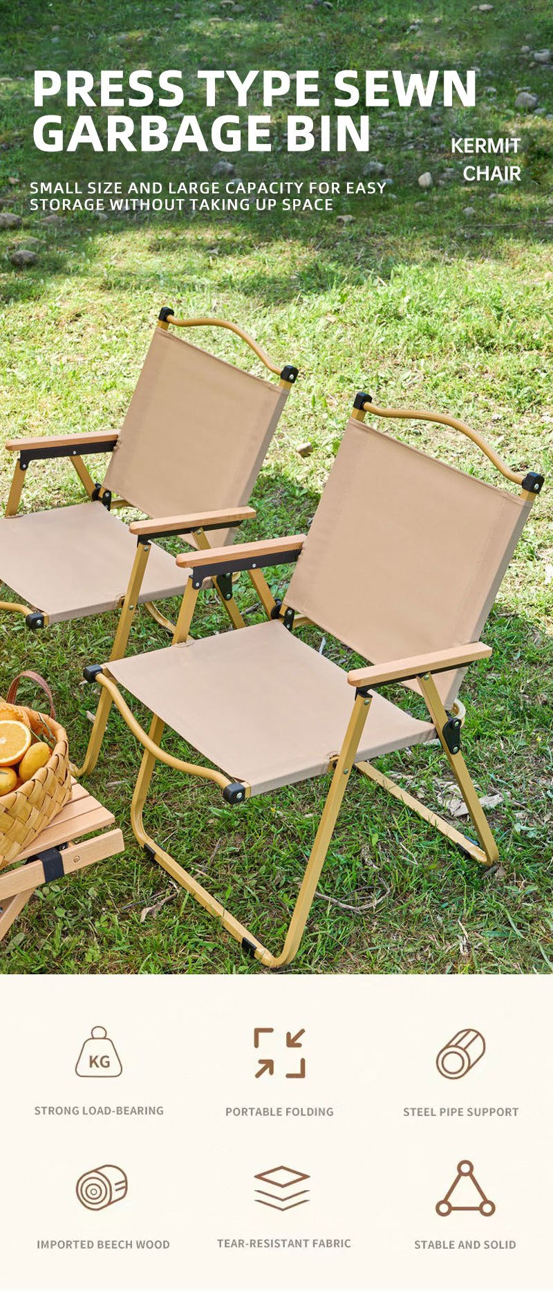 folding chair 03outdoor folding chairs portable field folding chairs are suitable for outdoor and outdoor indoor strong and stable small and light convenient to carry details 0