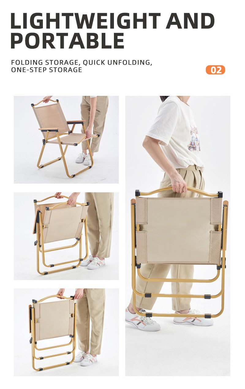 folding chair 03outdoor folding chairs portable field folding chairs are suitable for outdoor and outdoor indoor strong and stable small and light convenient to carry details 2