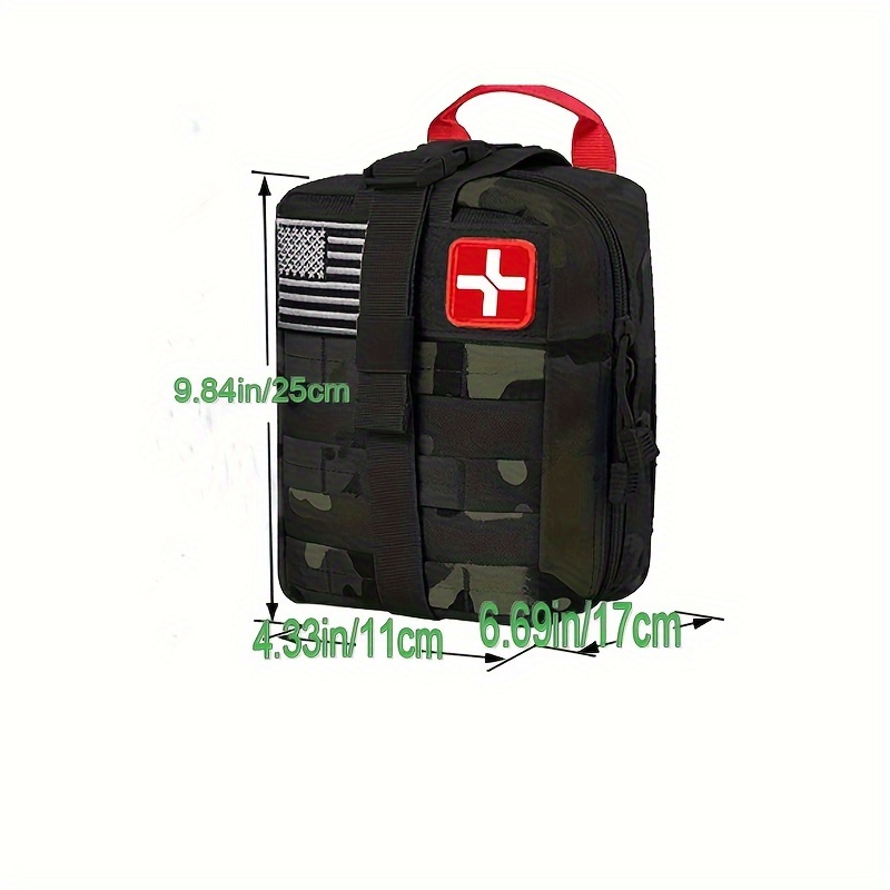 survival first aid kit 170pcs survival kits trauma kit with essential survival gear emergency supplies for hiking camping backpacking outdoor adventure details 5