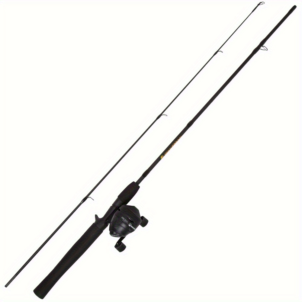 fishing pole 64 inch fiberglass and stainless steel rod and pre   reel combo for lake pond and stream casting details 0