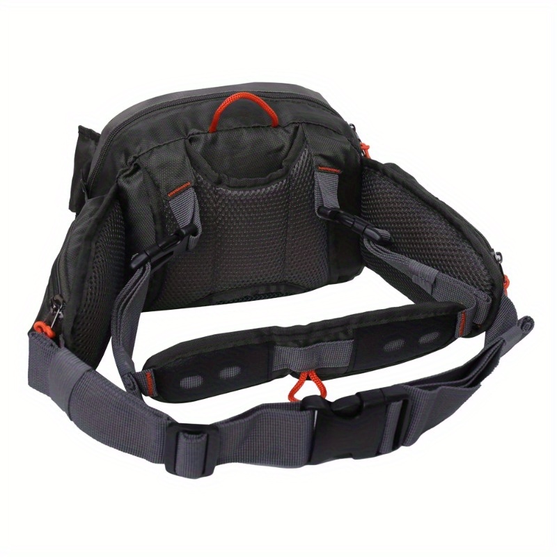   fly fishing chest pack tackle storage hip bag   waist pouch details 1