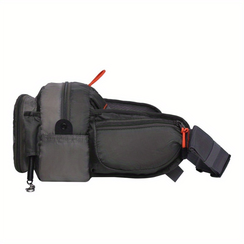   fly fishing chest pack tackle storage hip bag   waist pouch details 5