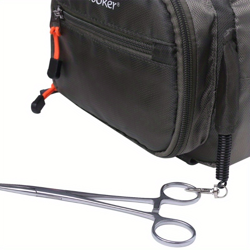   fly fishing chest pack tackle storage hip bag   waist pouch details 9