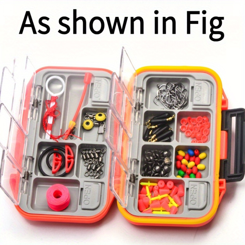 fishing accessories box fishing tackle waterproof lure box tool box fish hook storage box lure box fishing supplies equipment details 0