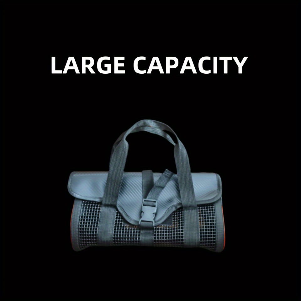 1pc fishing gear bag   bag portable     bag sea fishing boat fishing gear accessory bag flushable details 1